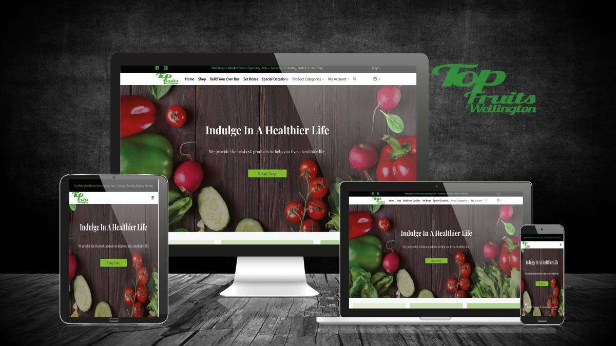 Top Fruits Wellington - Website Link